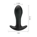 PLUG ANAL MORTON VIBRATÓRIO USB COM CONTROLO REMOTO