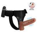 STRAP-ON COM VIBRAÇÃO COM PÉNIS REALISTICO