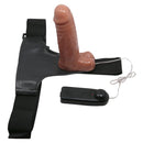 STRAP-ON COM VIBRAÇÃO COM PÉNIS REALISTICO