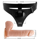STRAP-ON REALISTICO TOM 7.4