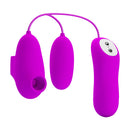 VIBRADOR PRETTY LOVE COM SUCÇÃO E BALA VIBRATÓRIA