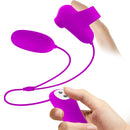 VIBRADOR PRETTY LOVE COM SUCÇÃO E BALA VIBRATÓRIA