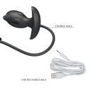 PLUG INSUFLÁVEL COM VIBRAÇÃO HANSON