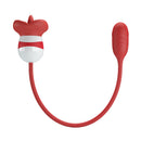 ALIYAH ESTIMULADOR CLITORIS DE LÍNGUA E MINI BOLA COM VIBRAÇÃO USB