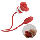 ALIYAH ESTIMULADOR CLITORIS DE LÍNGUA E MINI BOLA COM VIBRAÇÃO USB