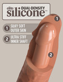 STRAP-ON 7" ACOLCHOADO BODY DOCK KING COCK ELITE