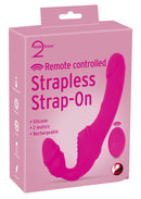 STRAP-ON SEM CINTO COM VIBRAÇÃO COM CONTROLE REMOTO