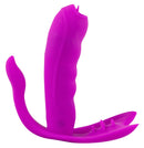 VIBRADOR DE TRIPLA ESTIMULAÇÃO LAMBE EFEITO AQUECIMENTO