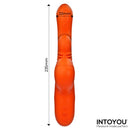VIBRADOR ETHAN DE MASSAGEM 360º PARA PONTO G COM CABEÇAS