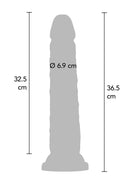 DILDO REALÍSTICO DELUXE DUAL DENSITY DONG 14