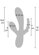 VIBRADOR TRIPLE LOVE XOCOON