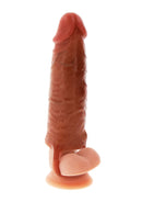 MANGA PENIANA COM VIBRAÇÃO EM SILICONE 16 CM