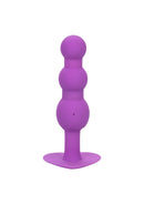 PLUG COM VIBRAÇÃO TRIPLE BEADED