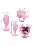 KIT DE 2 PLUGS ANAIS DE SILICONE