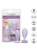 KIT DE 2 PLUGS ANAIS DE SILICONE