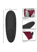 TANGA VIBRATÓRIA C/ CONTROLO REMOTO EM SILICONE