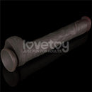 LOVETOY DILDO DE DUPLA CAMADA ARTICULÁVEL XXL 14.5CM