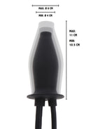 PLUG INSUFLÁVEL COM APLICADOR DE LUBRIFICANTE