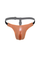 STRING COM VAGINA REALISTA EM SILICONE