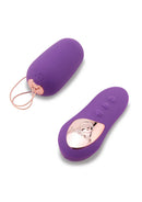OVO VIBRATÓRIO DE SILICONE RECARREGÁVEL COM COMANDO