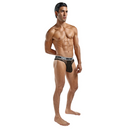 TANGA FIO DENTAL DE CINTURA BAIXA PRETO