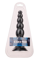 PLUG ANAL BEADED PROBE BLACK
