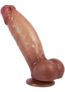 DILDO ULTRA REALISTICO EM SILICONE 22CM