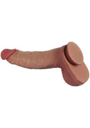 DILDO ULTRA REALISTICO EM SILICONE 29 CM