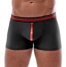 BOXER PRETO COM FECHO VERMELHO