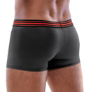 BOXER PRETO COM FECHO VERMELHO