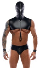 CONJUNTO PARA HOMEM PRETO BONDAGE