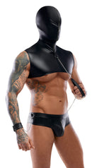 CONJUNTO PARA HOMEM PRETO BONDAGE