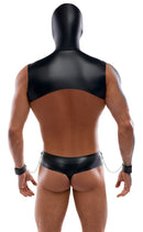 CONJUNTO PARA HOMEM PRETO BONDAGE