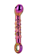 PLUG DE VIDRO RIBBED G-SPOT DILDO DA GLAMOUR GLASS