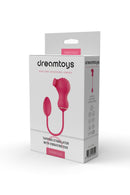 ESTIMULADOR DUPLO FLEXÍVEL E OVO COM VIBRAÇÃO ROSA