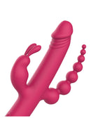 VIBRADOR QUÁDRUPLO ROSA