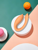 VIBRADOR PARA CASAL GLAM COUPLES LARANJA USB