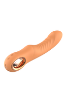 VIBRADOR FLEXÍVEL GLAM LARANJA