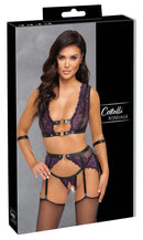 CONJUNTO LILÁS DE RENDA