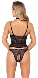 CONJUNTO PRETO SUPER SEXY