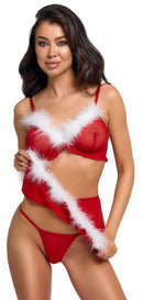 FANTASIA DE NATAL VERMELHO