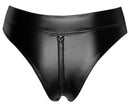 TANGA PRETA ABERTA COM FECHO