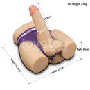 LOVETOY STREETGIRLS 14 MASTURBADOR COM DILDO ARTICULADO