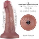 LOVETOY DILDO DUAL DENSITY COM VIBRAÇÃO 6
