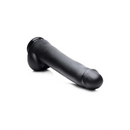 O MESTRE - DILDO COM VENTOSA - PRETO