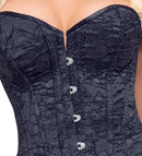 CORPETE PRETO FLORAL