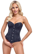 CORPETE PRETO FLORAL