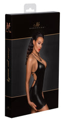 VESTIDO PRETO EM VINIL