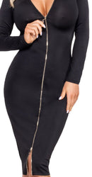 VESTIDO PRETO COMPRIDO
