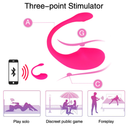 VIBRADOR SMART EGG EVA BLUETOOTH PINK 22 CM